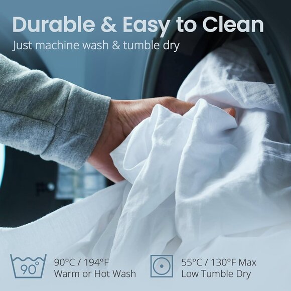 SafeRest Mattress Bed Cover Protector From Fluid Dust Mites Bacteria Queen - Picture 4 of 8